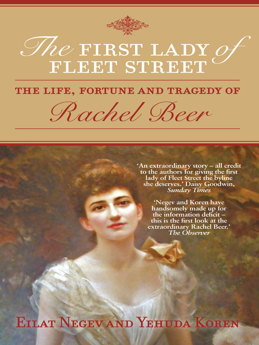 Cover image for The First Lady of Fleet Street